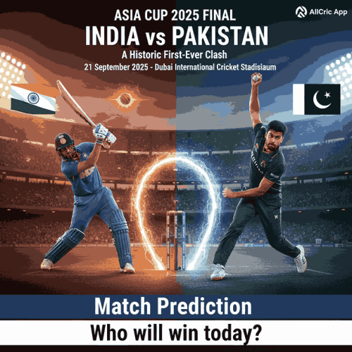 IND vs PAK Final Match Prediction Today – Asia Cup 2025 Asia Cup 2025 Final India vs Pakistan – Match Prediction Today with live updates, fantasy tips, and winning insights.
