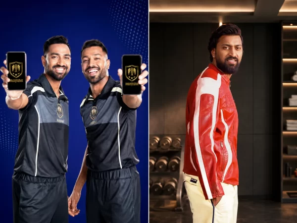 Krunal Pandya featured in promotional and lifestyle shoots representing his brand endorsement portfolio outside cricket.
