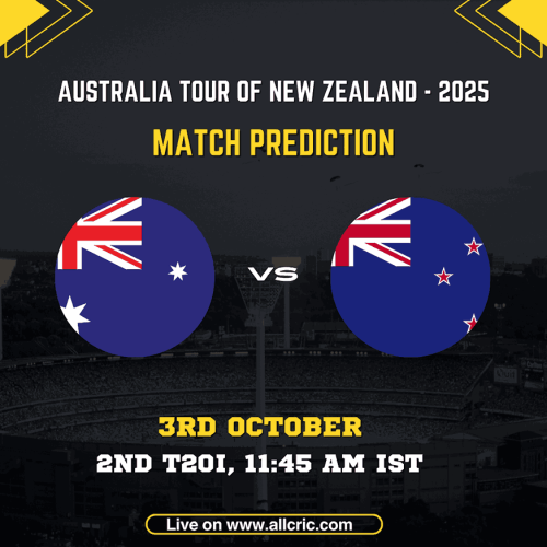 NZ vs AUS Dream11 Prediction Today Match – 2nd T20I 2025