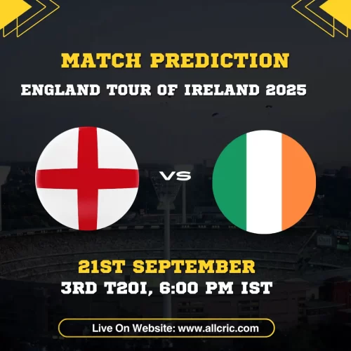 ENG vs IRE 3rd T20I 2025: Pitch, Fantasy Tips & Prediction ENG vs IRE 3rd T20I 2025: Pitch, Fantasy Tips & Prediction