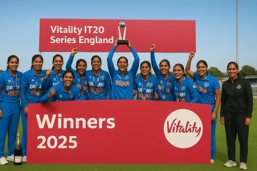 T20I Series Win India Create History (3–2) T20I Series Win India Create History (3–2)