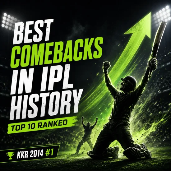 Top 10 Best Comebacks in IPL History Fans Will Never Forget