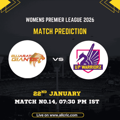 GG W vs UP W dream11 prediction – Gujarat Giants Women vs UP Warriorz Women today match prediction, fantasy team today for WPL 2026 Match 14