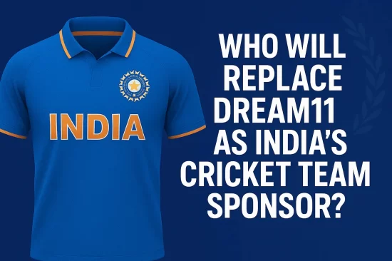 Who Will Replace Dream11 as India’s Cricket Team Sponsor After Dream11’s exit, BCCI is seeking a new jersey sponsor. See what’s at stake, who might replace them, and key updates.